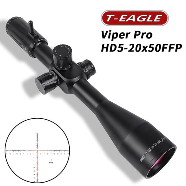 دوربین تی ایگل HD Viper 5-20x50 FFP