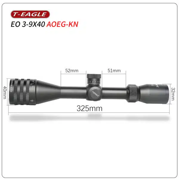 دوربین تی ایگل EO 3-9x40 AOEG-KN - Image 4
