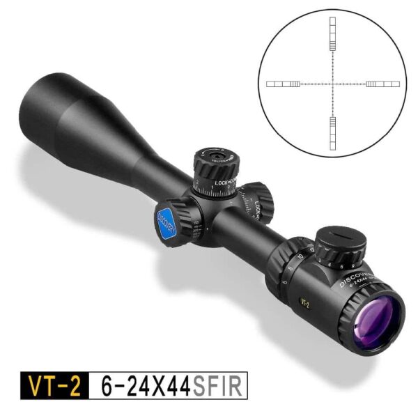 دوربین دیسکاوری VT-2 6-24x44 SFIR HK