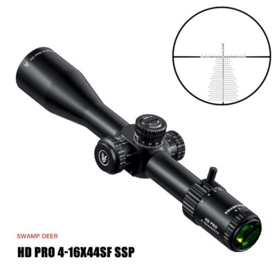 دوربین سوامپ دیر HD PRO 4-16x44 SF FFP + پایه