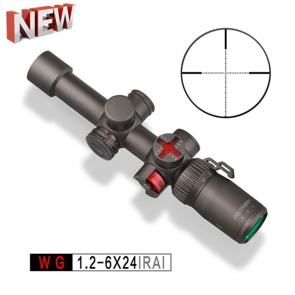 دوربین دیسکاوری WG 1.2-6X24 IRAI 25mm