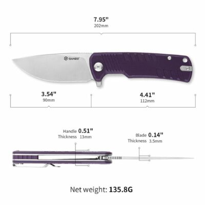 چاقوی شکاری گنزو G769 - Image 13