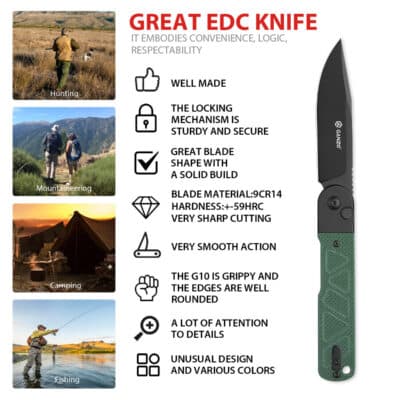 چاقوی شکاری گنزو G767PT - Image 2