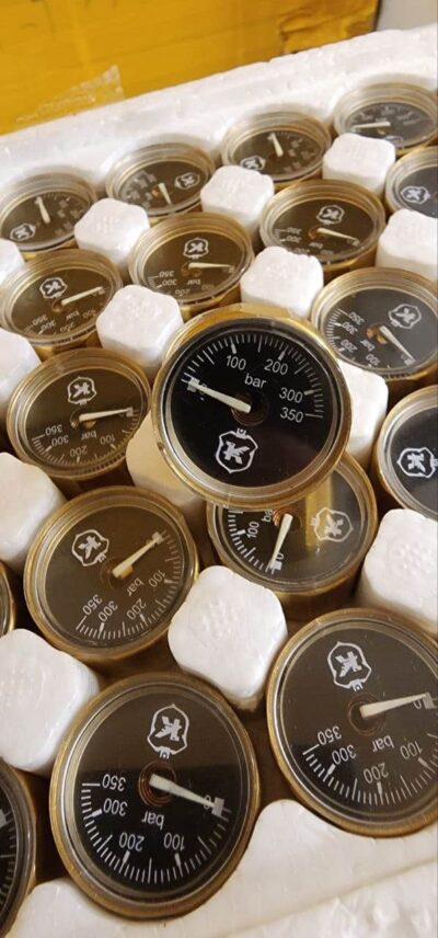 مانومتر برنجی 350 بار طرح کریکت - Image 4